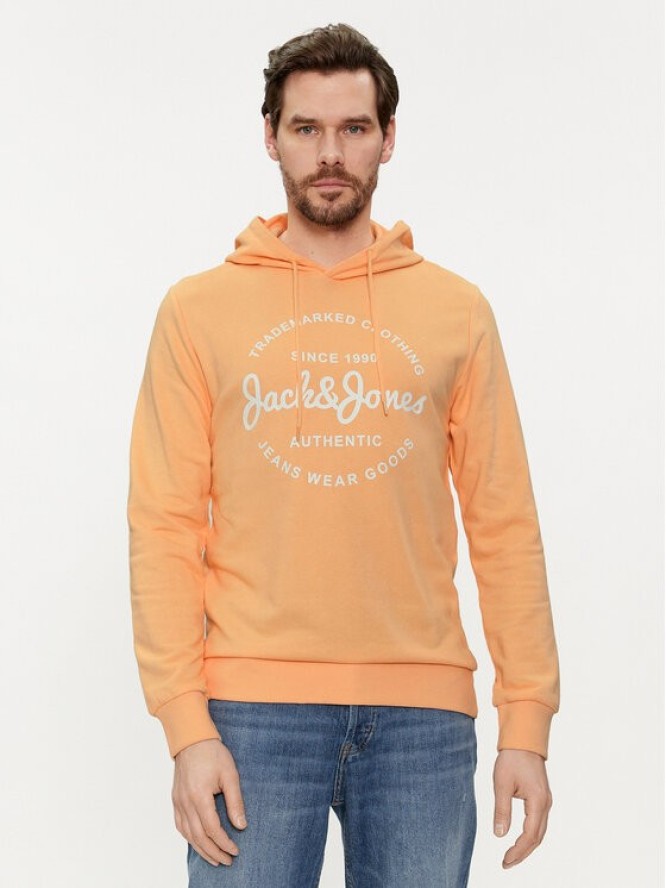 Jack & Jones Bluza Forest 12249237 Pomarańczowy Standard Fit