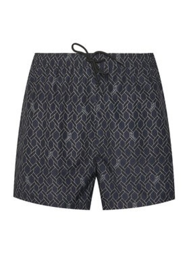 KARL LAGERFELD Szorty kąpielowe B1M46003 Granatowy Regular Fit