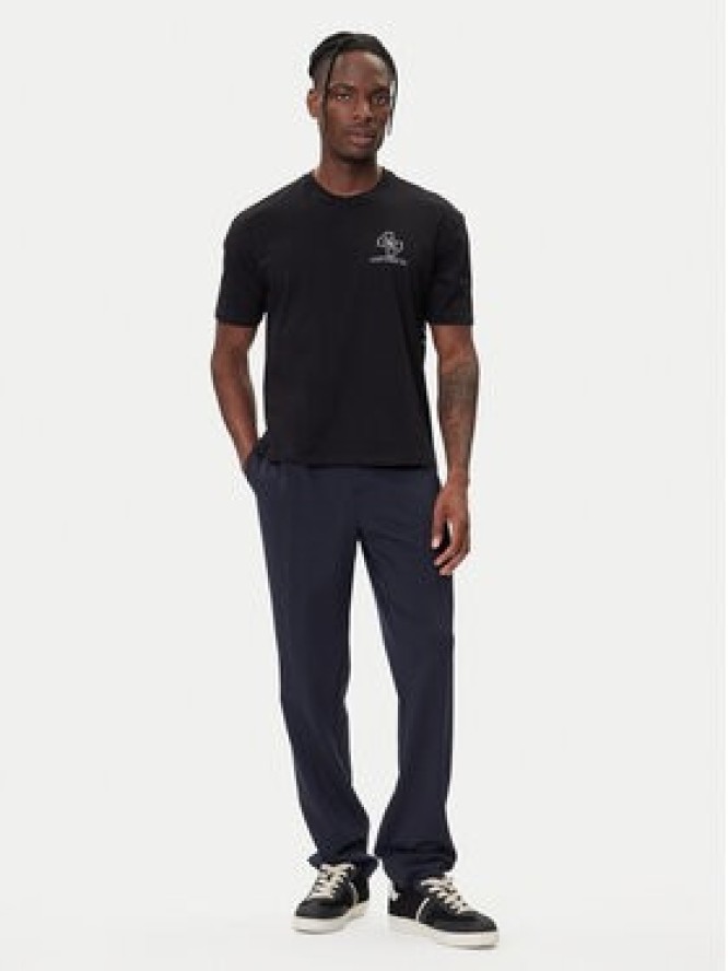 Guess T-Shirt M5BI56 KBZV1 Czarny Relaxed Fit