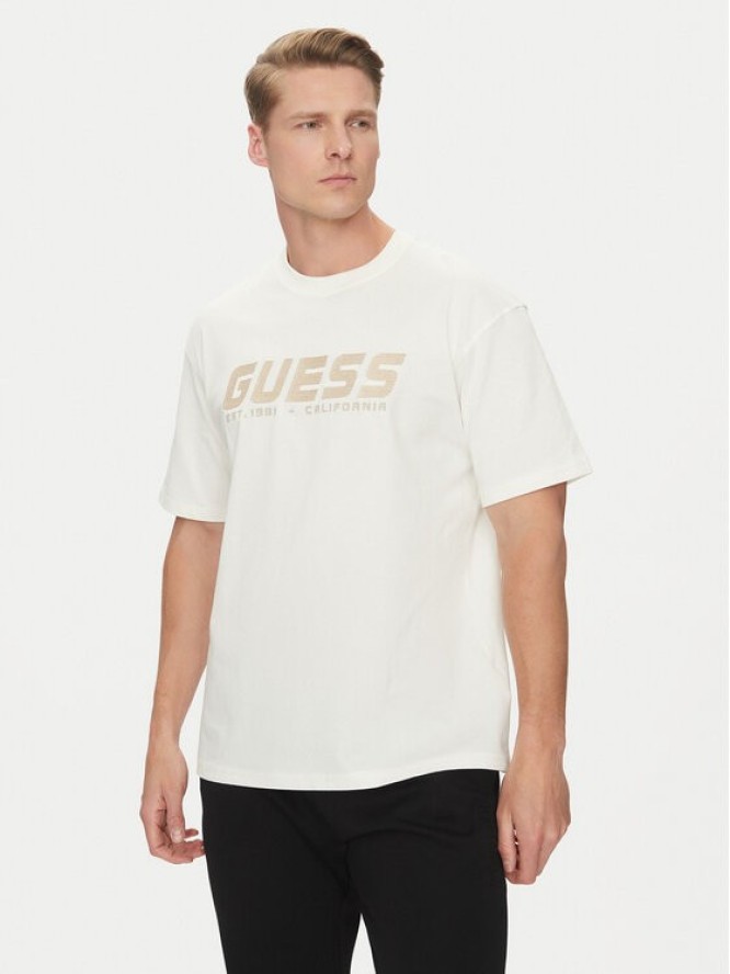 Guess T-Shirt Z5RI10 I3Z14 Biały Regular Fit