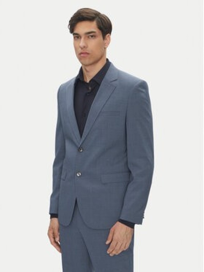 HUGO Garnitur Arti-Hesten253X 50545457 Niebieski Extra Slim Fit