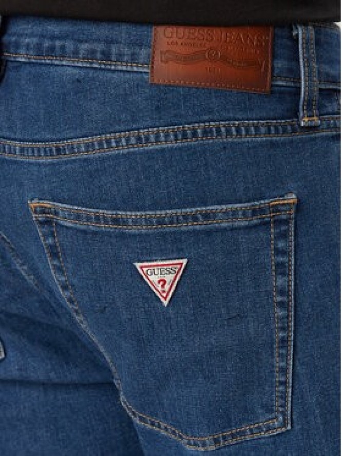 Guess Jeans Jeansy M6RA0F D6325 Niebieski Skinny Fit