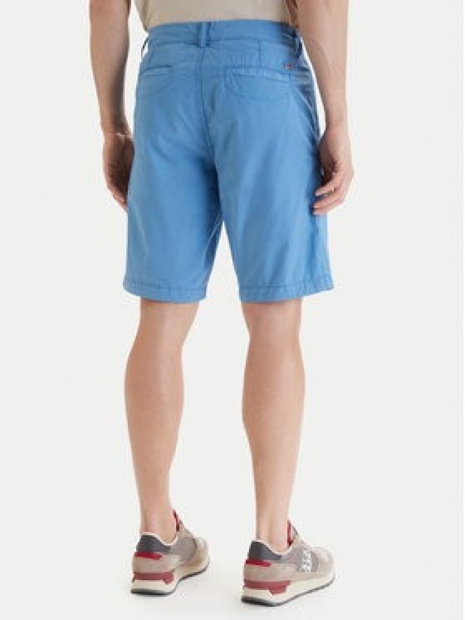 Napapijri Szorty materiałowe Nakuru 6 NP0A4HRV Niebieski Regular Fit