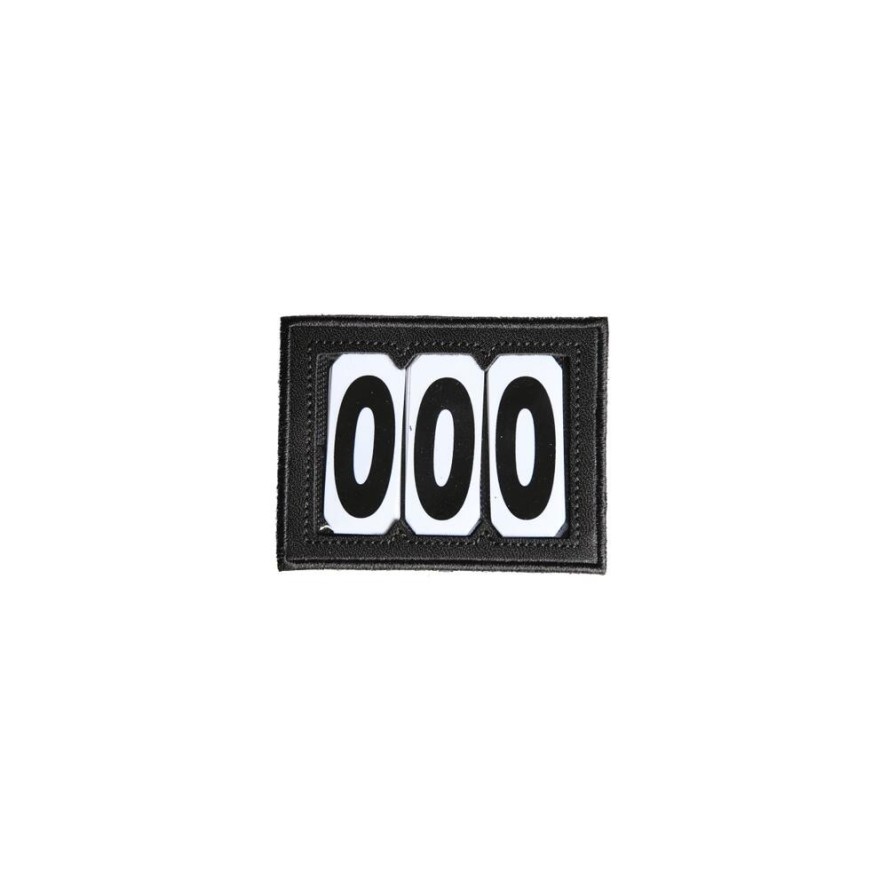 Uchwyt na numer rejestracyjny pvc velcro Kentucky 3 numéros