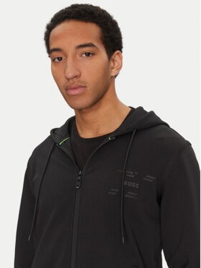 BOSS Bluza Saggy 50530020 Czarny Regular Fit