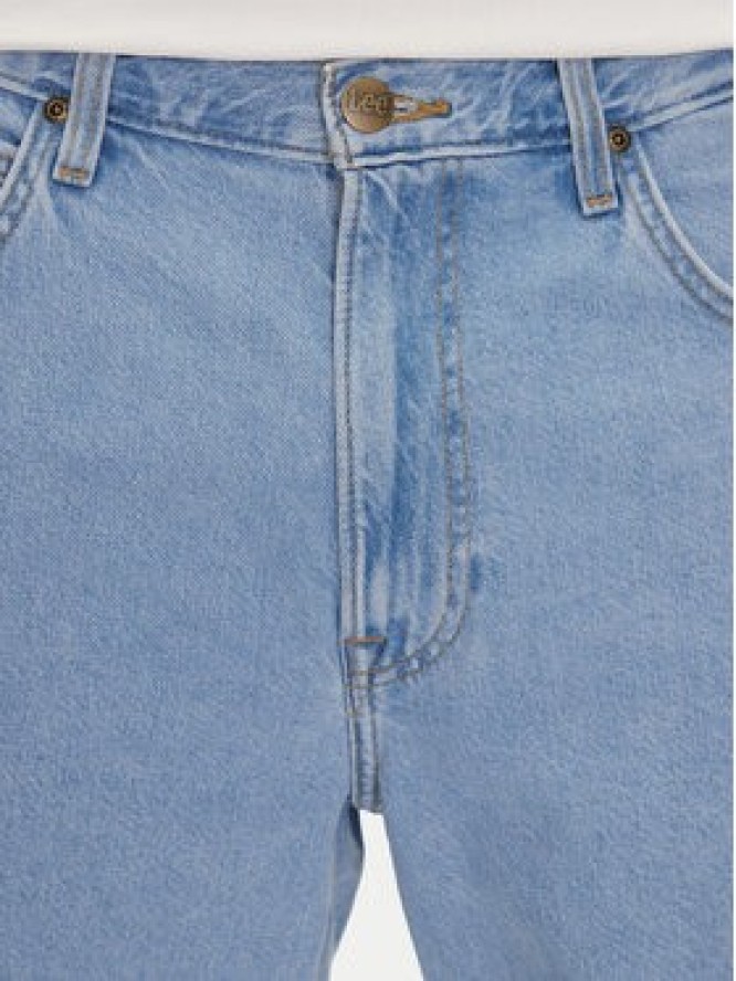 Lee Szorty jeansowe Asher 112364084 Niebieski Loose Fit