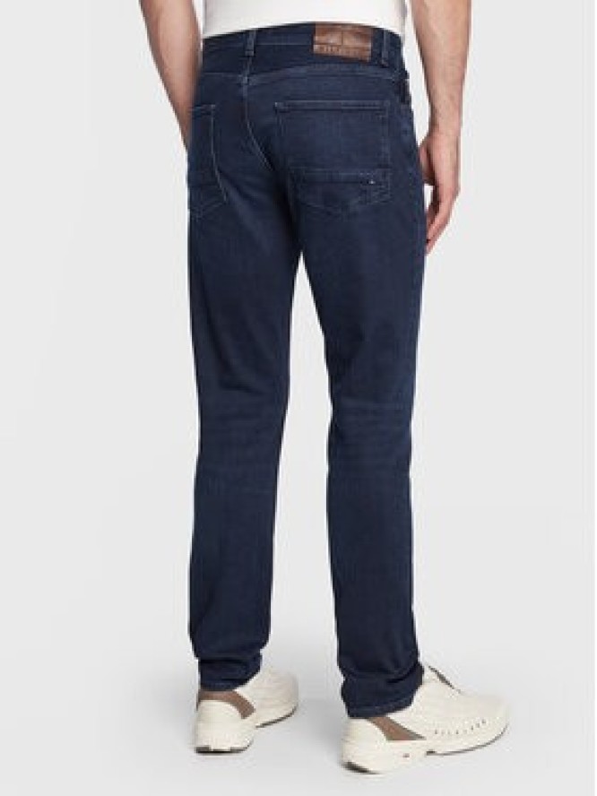 Tommy Hilfiger Jeansy Denton MW0MW26781 Granatowy Straight Fit