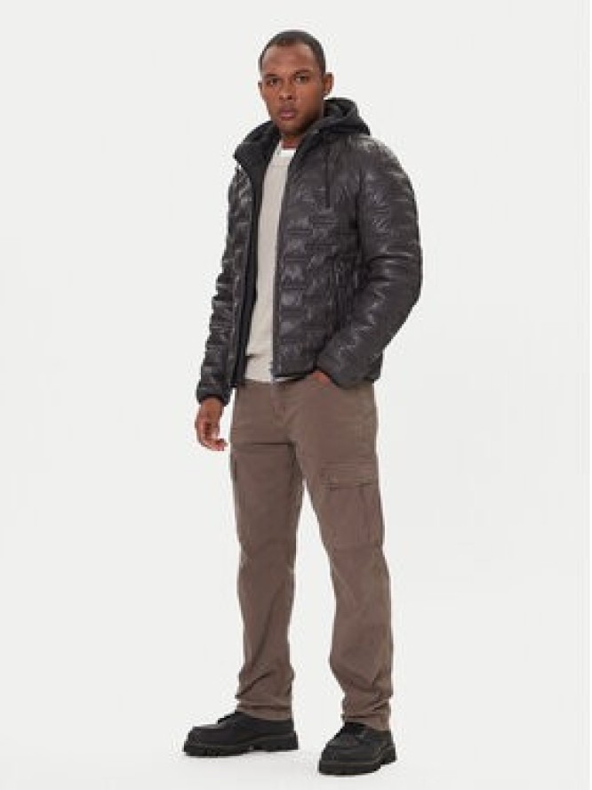 Milestone Kurtka skórzana Alonso 5310196 0715 Czarny Regular Fit