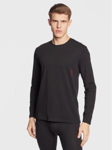 Hugo Longsleeve 50485298 Czarny Regular Fit