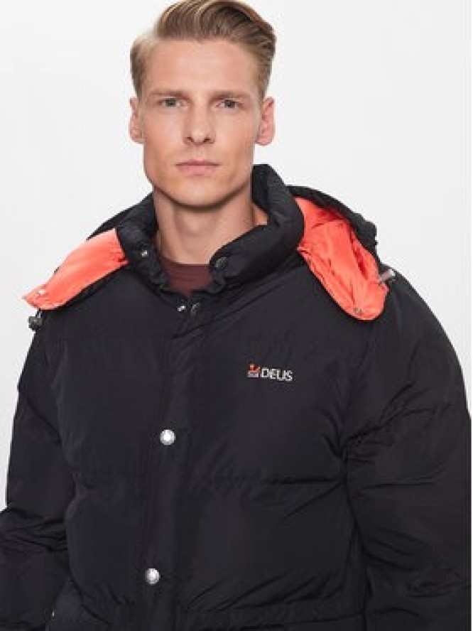 Deus Ex Machina Kurtka zimowa Summit DMF226317 Czarny Regular Fit