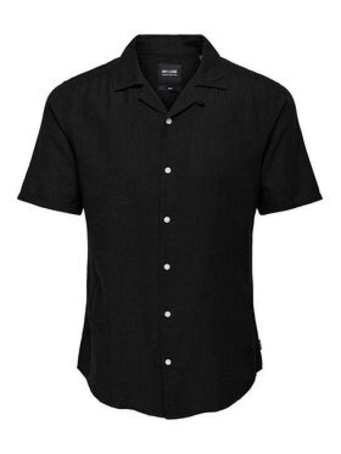 Only & Sons Koszula Caiden 22025116 Czarny Slim Fit