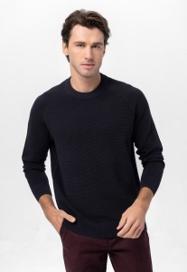 Sweter ze strukturą S-FORD