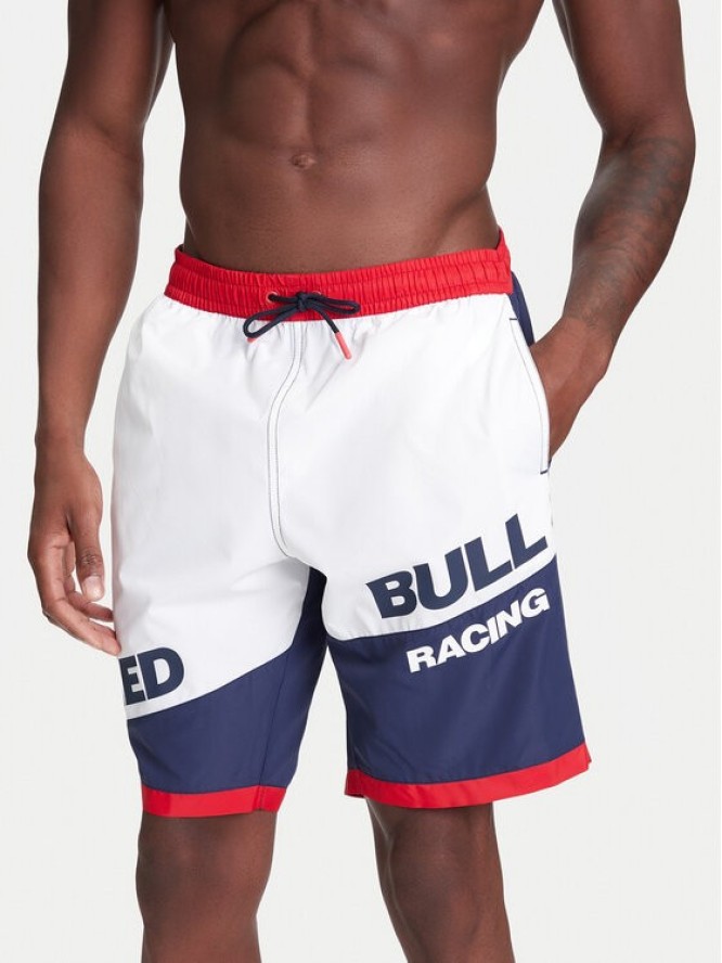 Pepe Jeans Szorty kąpielowe Red Bull Racing Block Surfer RMB10004 Granatowy Regular Fit