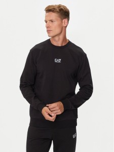 EA7 Emporio Armani Bluza 8NPM30 PJVRZ 1200 Czarny Regular Fit