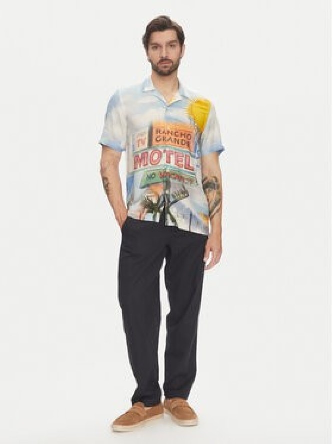 Lindbergh Koszula 30-203735 Kolorowy Relaxed Fit