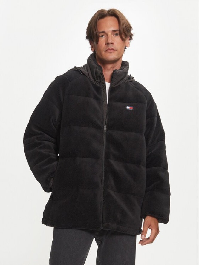 Tommy Jeans Kurtka zimowa DM0DM19638 Czarny Regular Fit