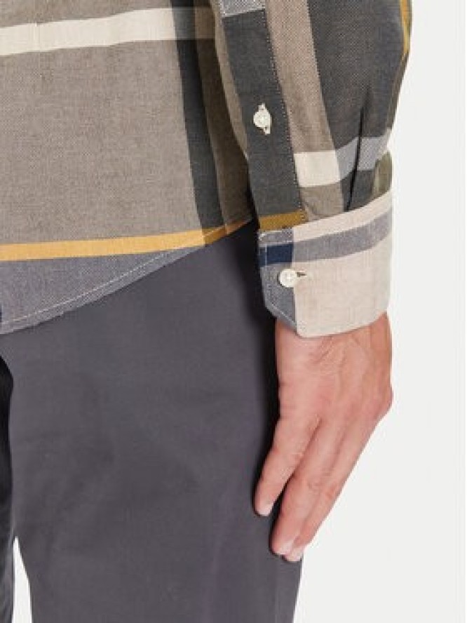 Barbour Koszula Dunoon MSH4980TN16 Zielony Regular Fit