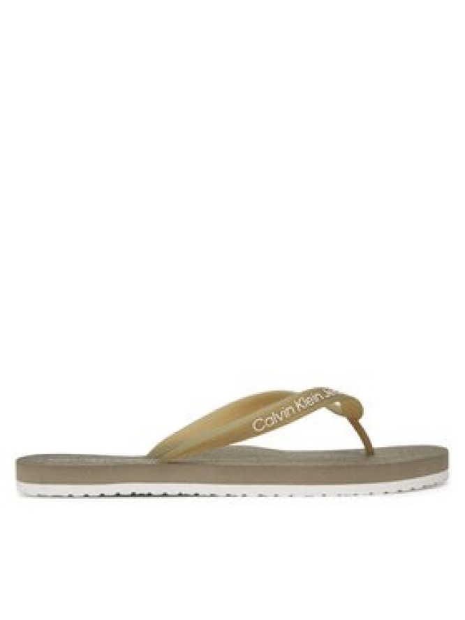 Calvin Klein Jeans Japonki Thong+ Tpu YM0YM01265 Brązowy