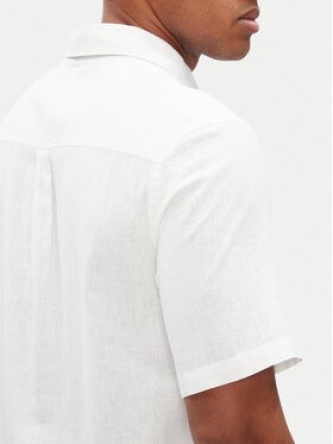 Pepe Jeans Koszula Amaro PM308847 Biały Regular Fit