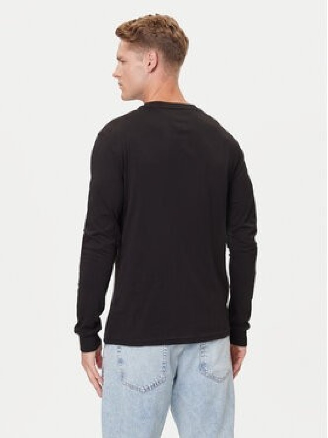 Tommy Jeans Longsleeve Chest Linear DM0DM21594 Czarny Regular Fit