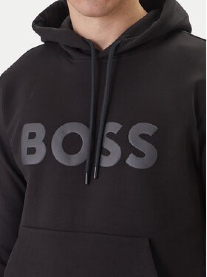 BOSS Bluza Soody 50555515 Czarny Regular Fit