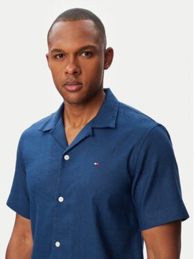 Tommy Hilfiger Koszula MW0MW43090 Niebieski Regular Fit