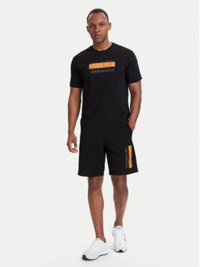 EA7 Emporio Armani T-Shirt 7M002415 AF10375 UC001 Czarny Regular Fit