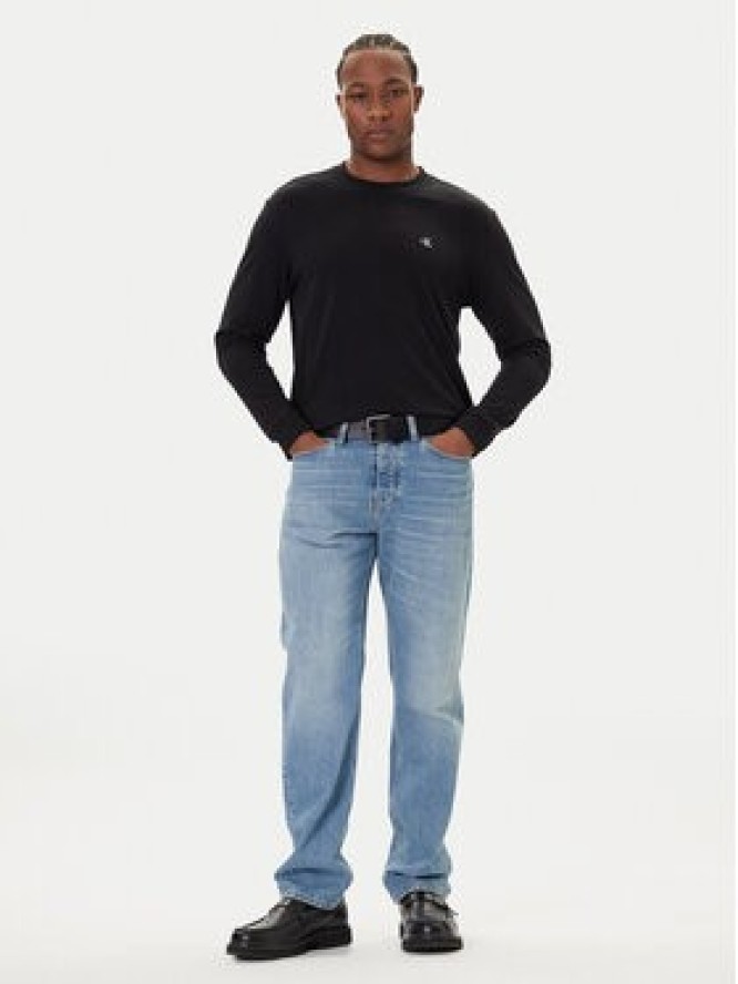Calvin Klein Jeans Longsleeve Easy LV04RD247G Czarny Regular Fit