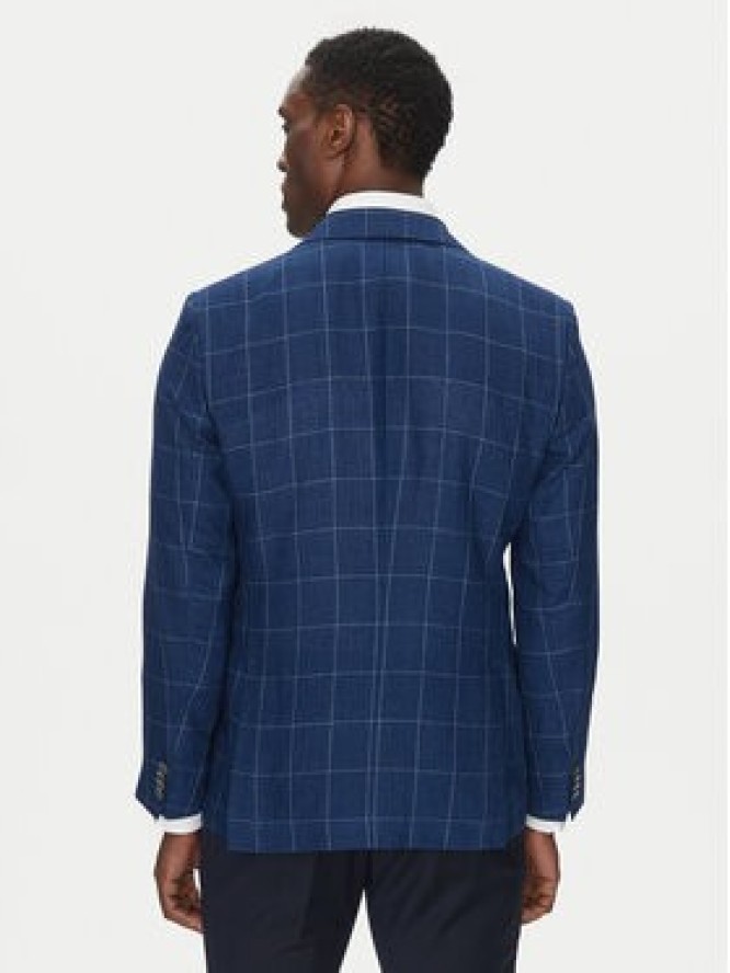 BOSS Marynarka H-Hutson-233 50540502 Niebieski Slim Fit