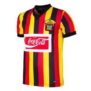 Koszulka retro piłkarska dla dorosłych - Leones Negros 1992-93 - Czerwono-Żółta