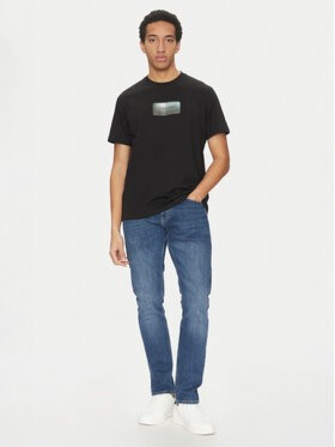 Calvin Klein T-Shirt K10K114174 Czarny Regular Fit