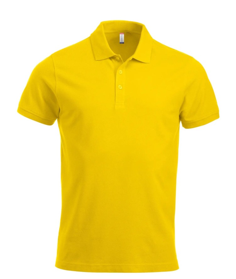 clique Classic Lincoln S/S męska koszulka polo z bawełny, nowoczesny krój –