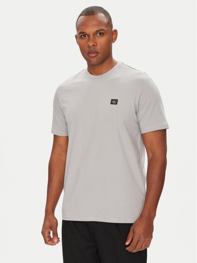 Calvin Klein Jeans T-Shirt LV04RC272G Szary Regular Fit
