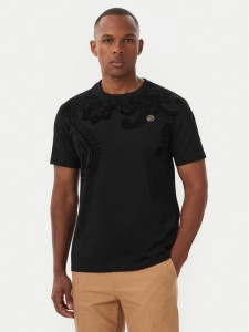 Beverly Hills Polo Club T-Shirt M1631-HR Czarny Regular Fit