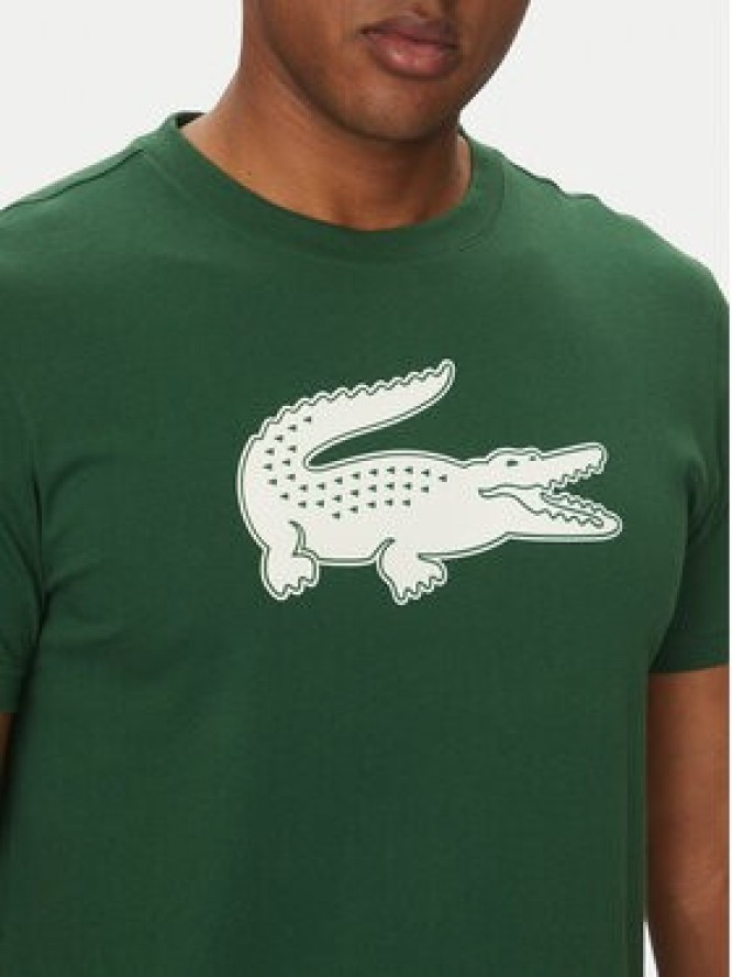 Lacoste T-Shirt TH2042 Zielony Regular Fit