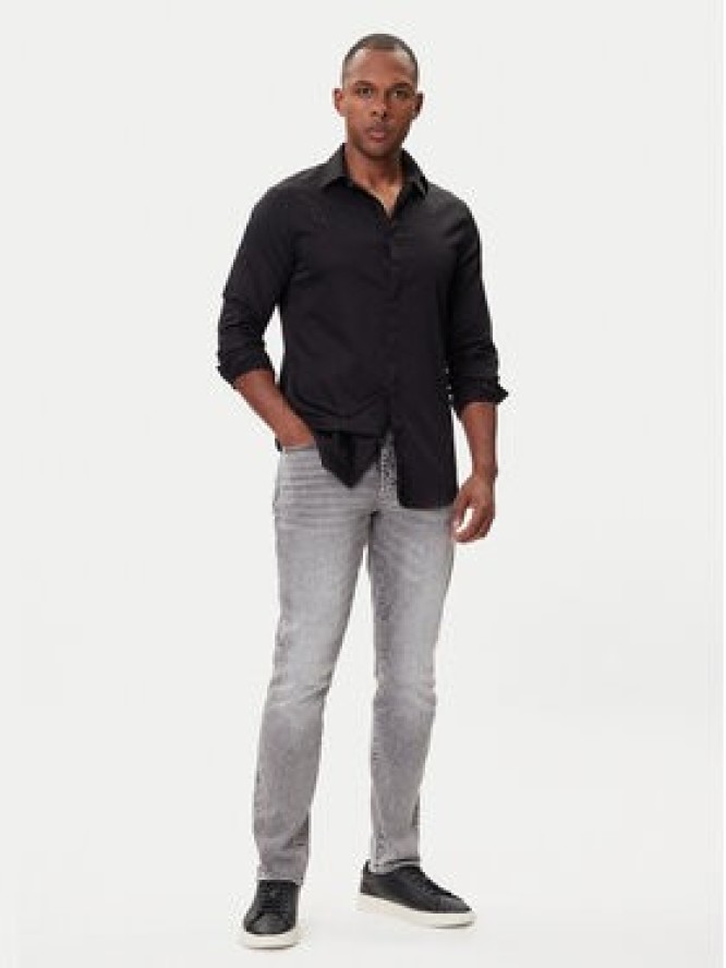 Armani Exchange Koszula XM001504 AF10192 UC001 Czarny Regular Fit