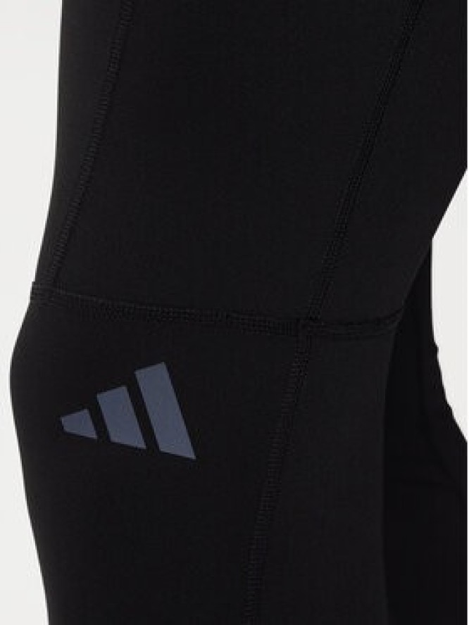 adidas Legginsy Own The Run Winterized JN9597 Czarny Slim Fit