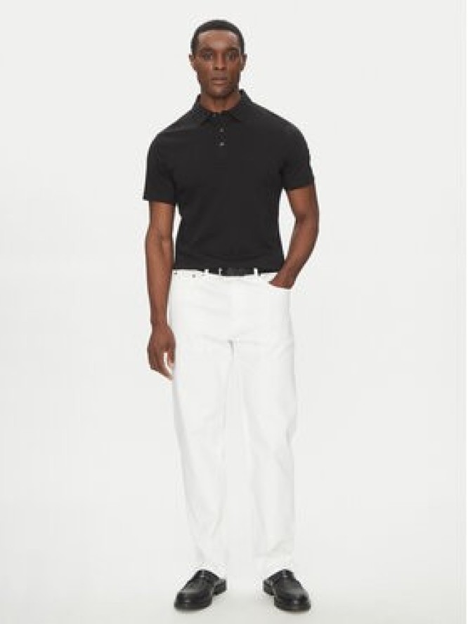 Michael Kors Jeansy CS5900K0UK Biały Straight Fit