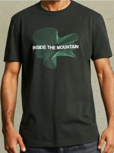 Bawełniana koszulka z nadrukiem - zielony