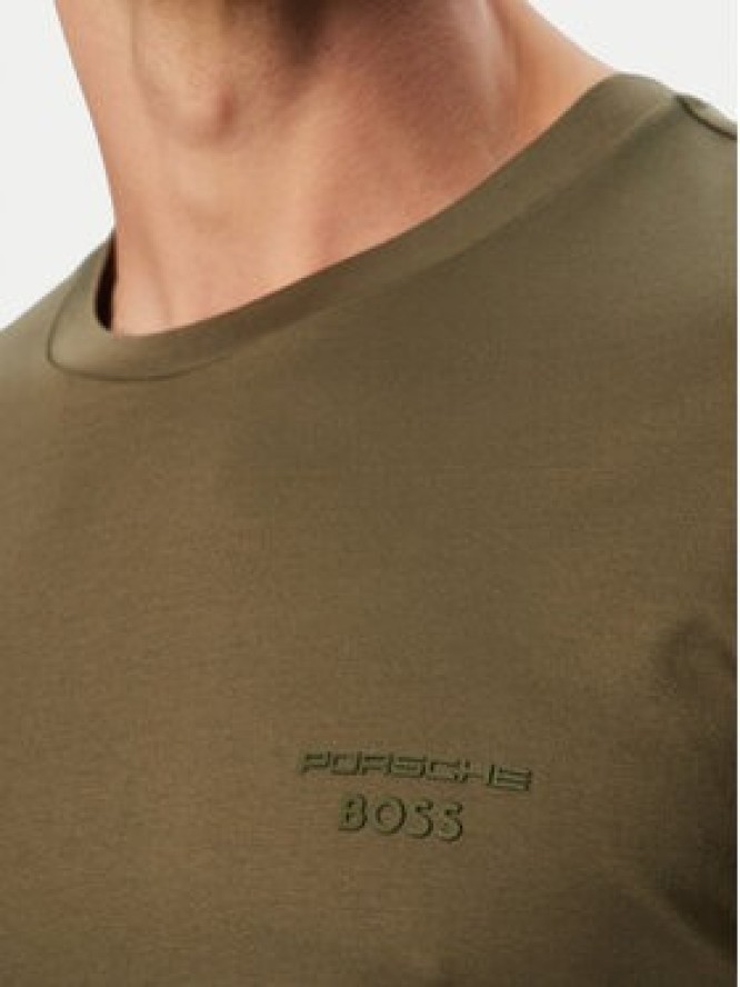 BOSS T-Shirt TS_PS Spirit 70 50562696 Zielony Regular Fit