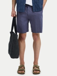 Selected Homme Szorty materiałowe 16097541 Fioletowy Loose Fit