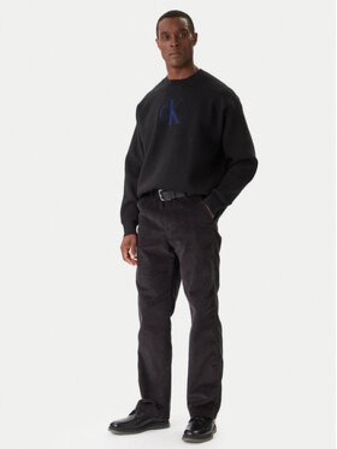 Calvin Klein Jeans Jeansy 90s LV04RD605G Czarny Straight Fit