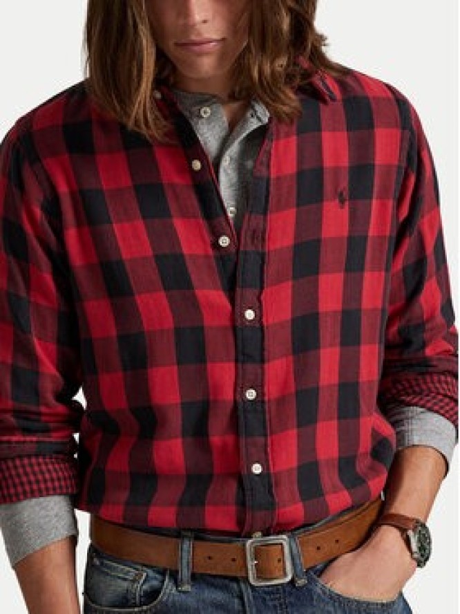 Polo Ralph Lauren Koszula 710P00517001 Czerwony Regular Fit