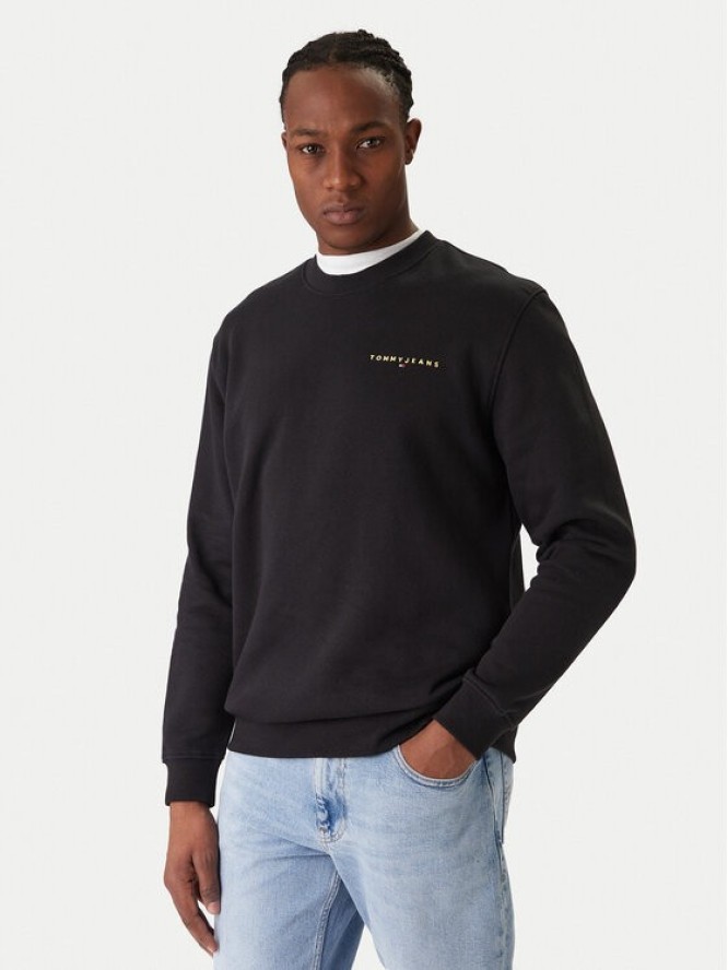 Tommy Jeans Bluza DM0DM20249 Czarny Regular Fit