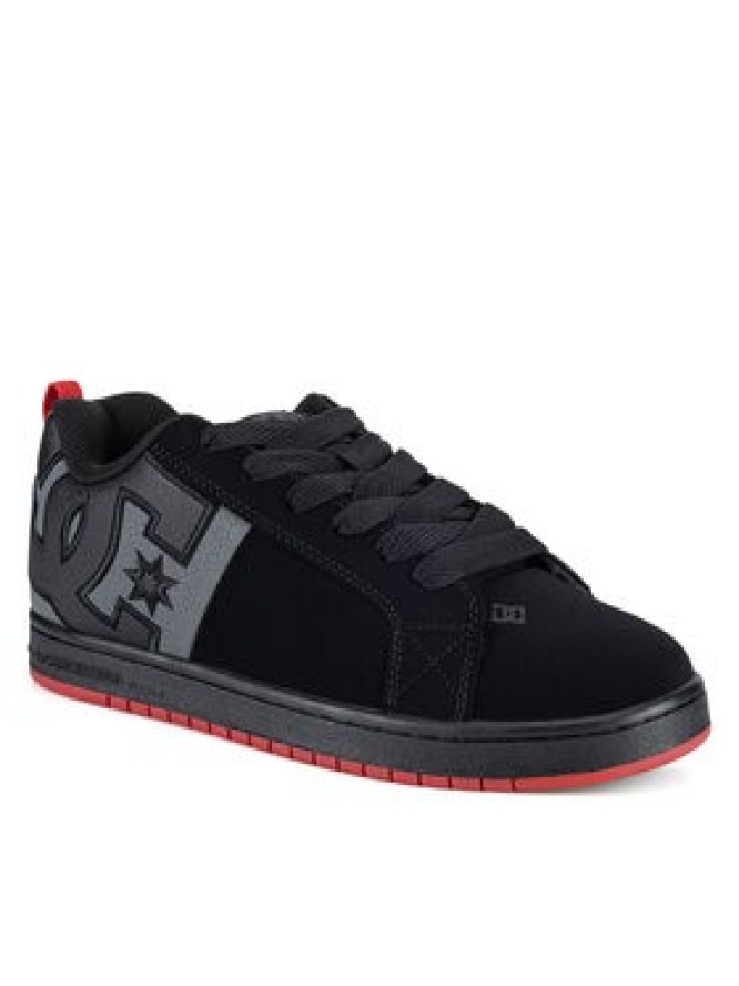 DC Shoes Sneakersy COURT GRAFFIK SQ ADYS100442-BYR Czarny