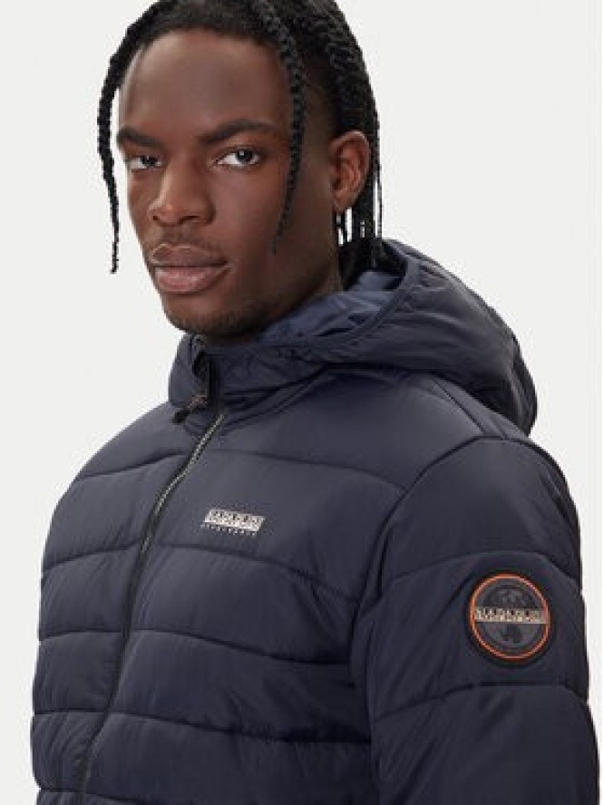 Napapijri Kurtka zimowa A-Gesar H NP0A88U3 Granatowy Regular Fit