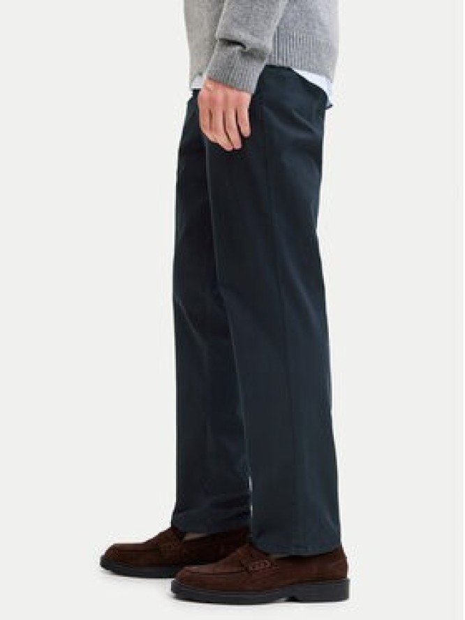 Jack & Jones Chinosy Stollie 12292970 Granatowy Regular Fit