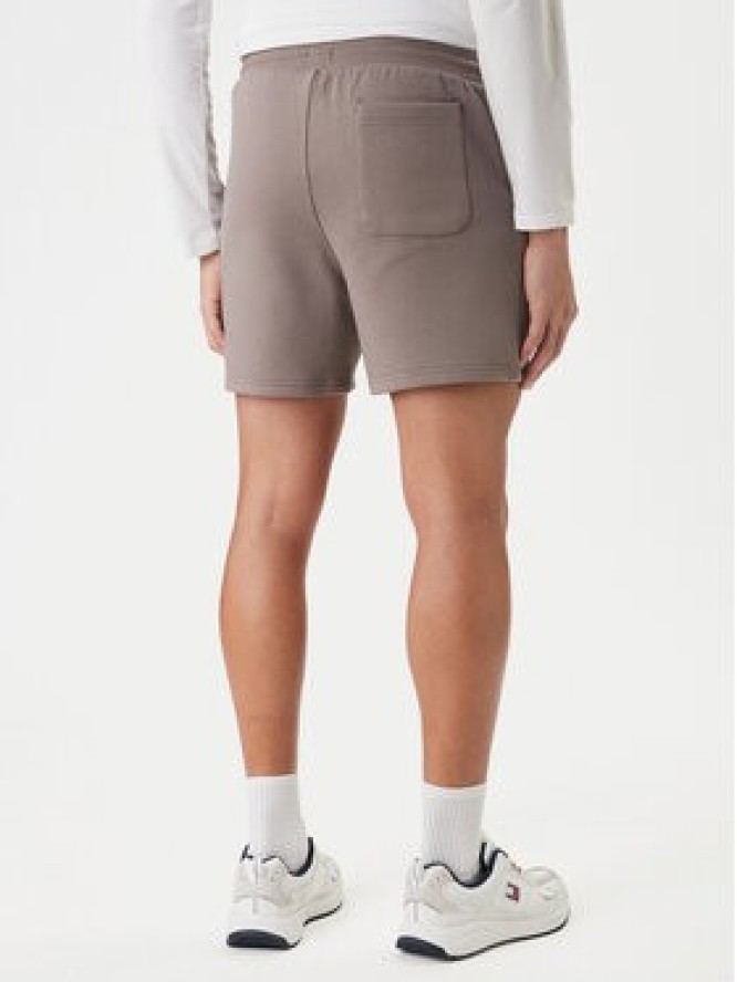 Tommy Jeans Szorty sportowe DM0DM21931 Beżowy Regular Fit