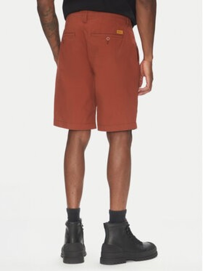 Timberland Szorty materiałowe TB0A5U2K Czerwony Regular Fit