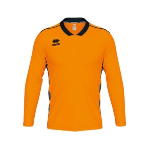 T-Shirt Errea Jerzy Maglia Ml Ad Arancio_Fluo Nero Dorośli